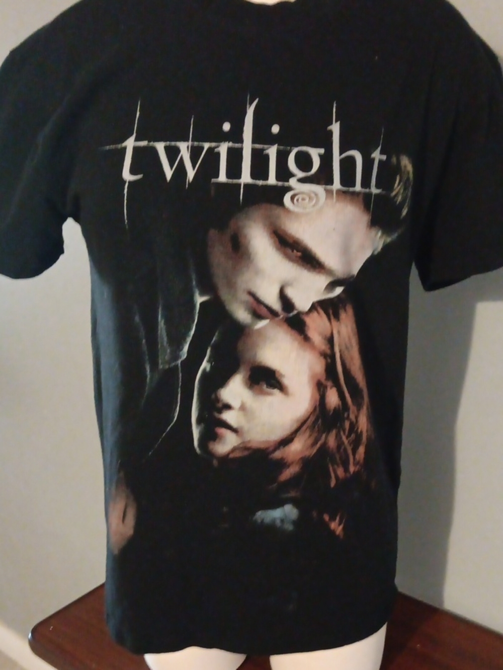 Twilight Black Graphic Tee Movie Logo